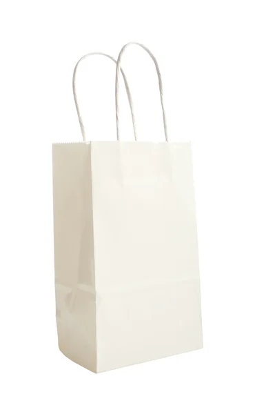 Bolsa de regalo blanca — Foto de Stock