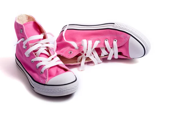 Pink Basketball Shoes Stock Picture