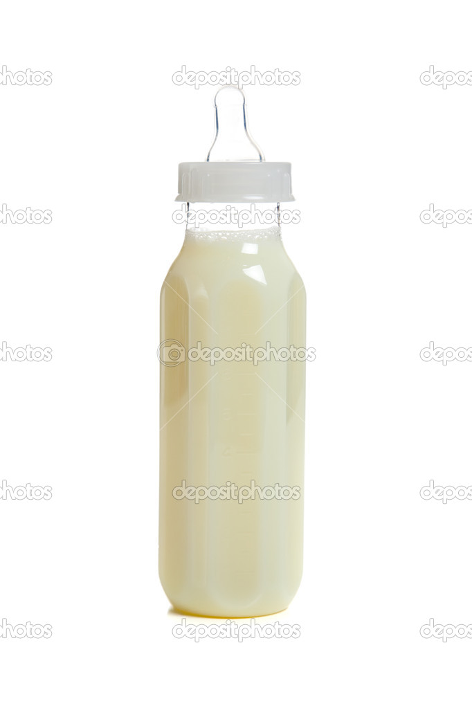 baby bottle of milk