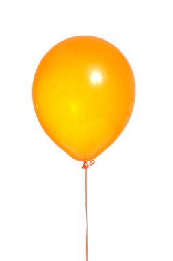beyaz üzerine Parti balonları