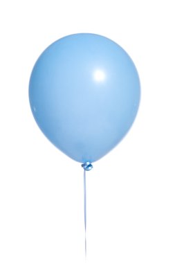 beyaz üzerine Parti balonları
