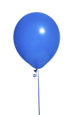 beyaz üzerine Parti balonları