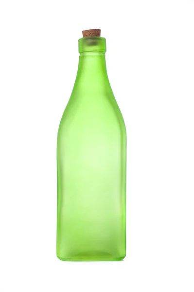 Botellas coloridas en blanco —  Fotos de Stock