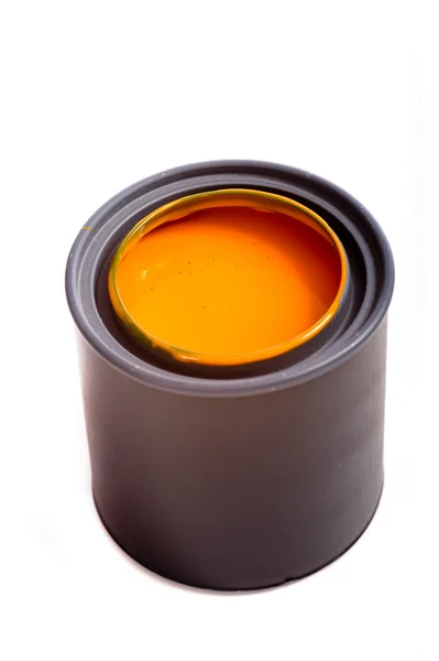 Orange Paint — Stock Photo, Image