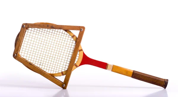 Vintage tennisracket — Stockfoto