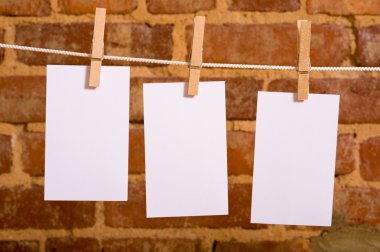 bir clothesline üzerine notlar