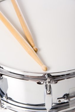 Snare Drum Set with Sticks clipart