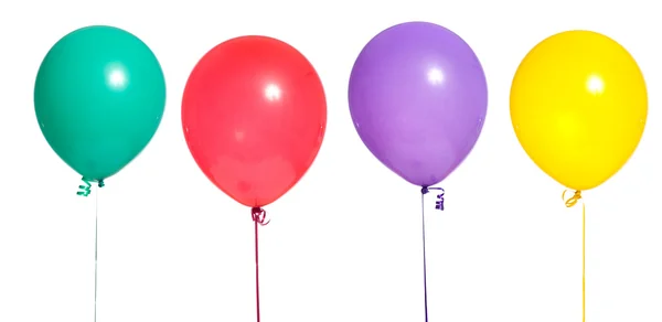 Party Balloons on white — Stock Photo, Image