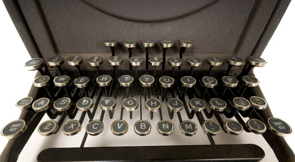 Antique Typewriter Keyboard — Stock Photo, Image