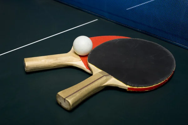 Ping - Pong o tenis de mesa —  Fotos de Stock