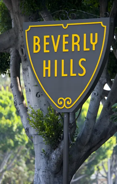 Znamení Beverly Hills — Stock fotografie