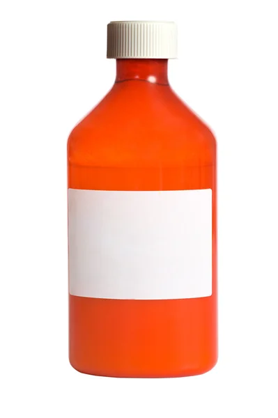 Медицинская бутылка — стоковое фото