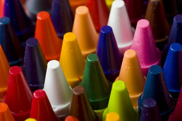 Crayon Background — Stock Photo, Image