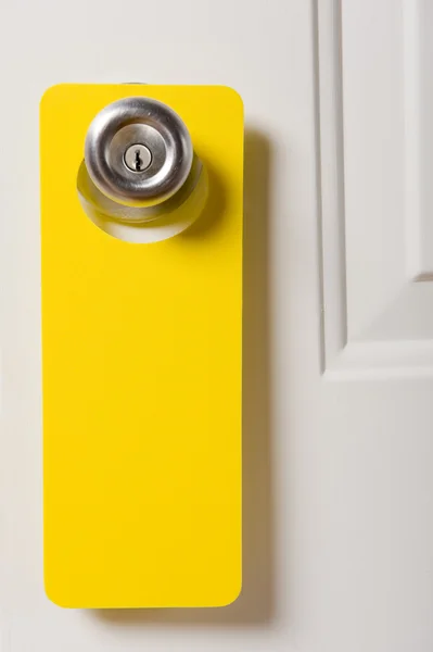 Blank Door Hanger — Stock Photo, Image