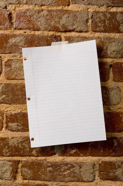 Blank Sheet of Paper — Stock Photo, Image