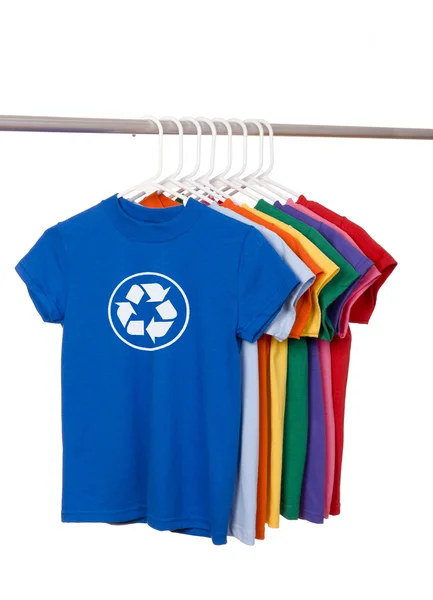 Recycling-T-Shirts — Stockfoto