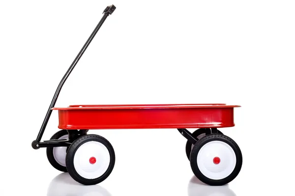 Little Red Wagon — Stock Photo, Image