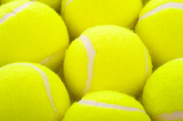 白のテニス ・ ボール — ストック写真