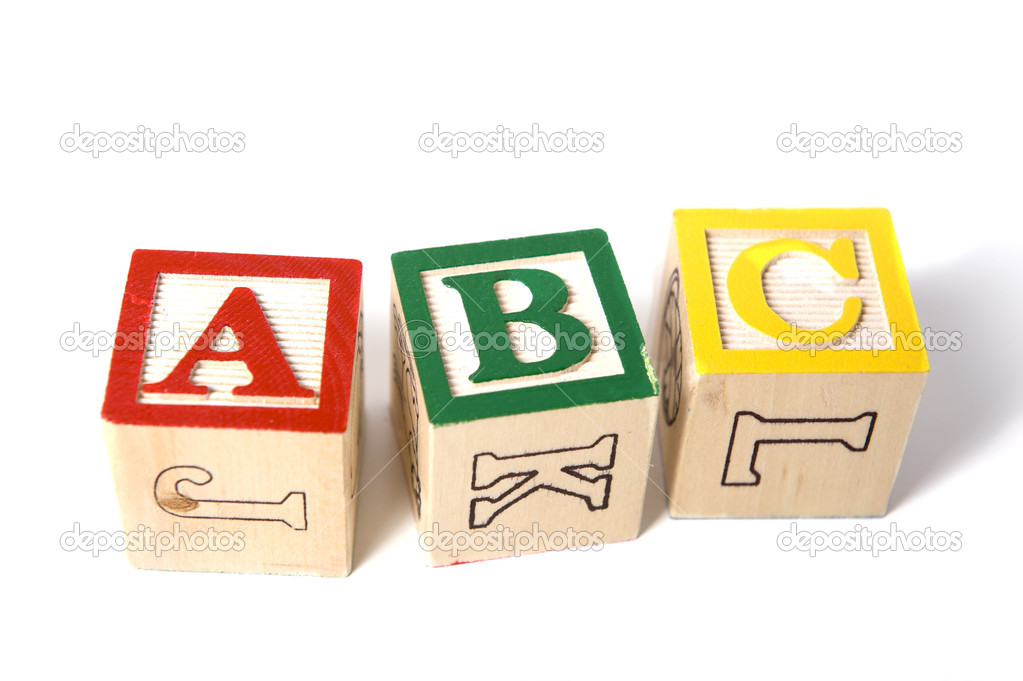 wooden abc