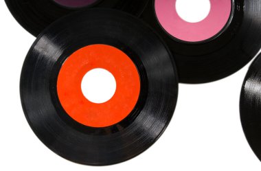 Vintage records clipart