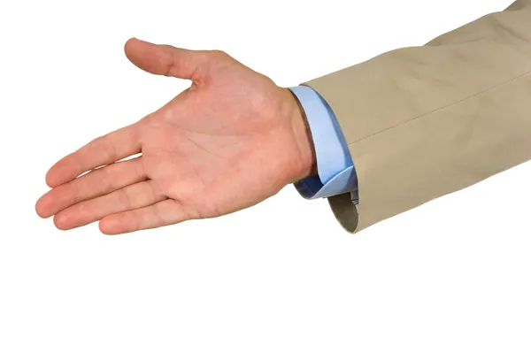 Offered hand — Stock Photo, Image