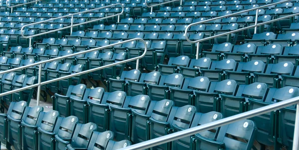 Siedzącego na stadion — Zdjęcie stockowe
