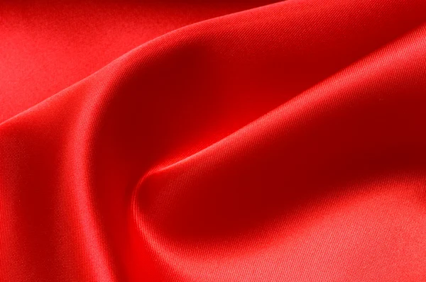 Tela de satén rojo — Foto de Stock