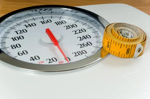 Bathroom scale — Stock Photo, Image