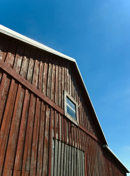 Starej stodole czerwony — Zdjęcie stockowe