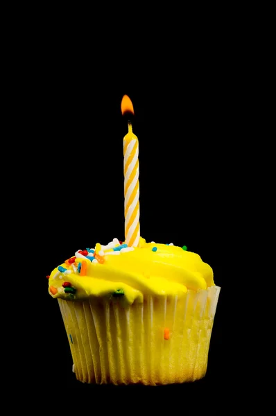 Birthday Cupcake — Stock Photo, Image