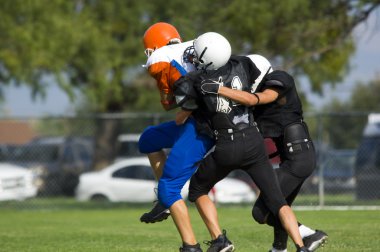American Football - Youth - Tackle! clipart