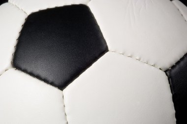 futbol - futbol siyah arka plan üzerine