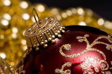 Noel süsler ve boncuk