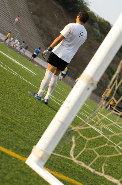 Voetbal - voetbal praktijk - opleiding — Stockfoto