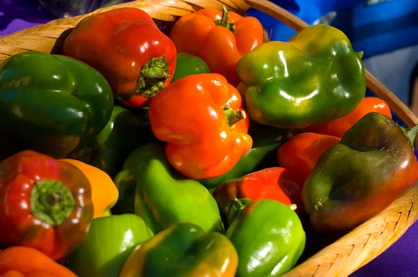Fresh Bell Peppers — Stock Photo, Image