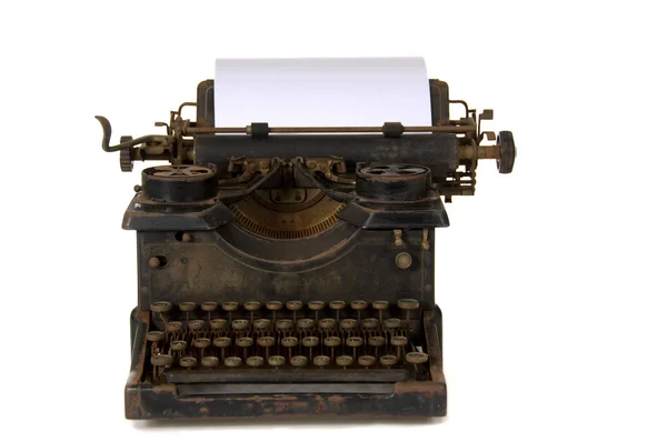Velha máquina de escrever vintage — Fotografia de Stock