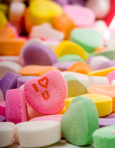 I Love You Candy Heart — Stock Photo, Image