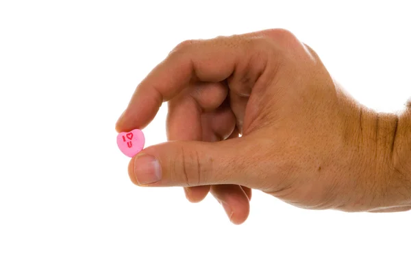 I Love You Candy Heart — Stock Photo, Image