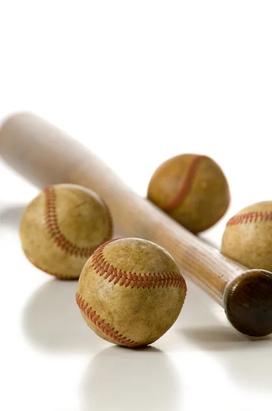 Oggetti da baseball vintage — Foto Stock