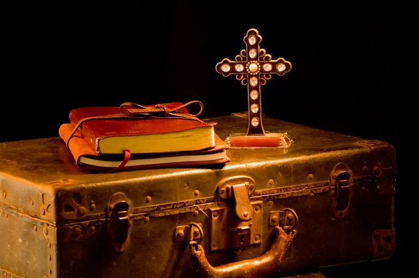 Vintage misyoner, dini, Kilise kaynakları — Stok fotoğraf