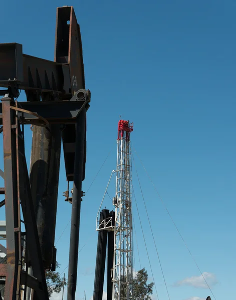 Indústria do petróleo e do gás — Fotografia de Stock