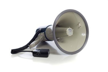 beyaz gri bullhorn
