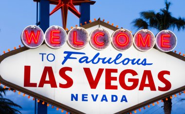 Muhteşem Las Vegas tabelasına hoş geldiniz.