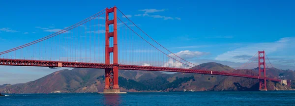 Panoramatický pohled z mostu golden gate v san Franciscu, Kalifornie — Stock fotografie