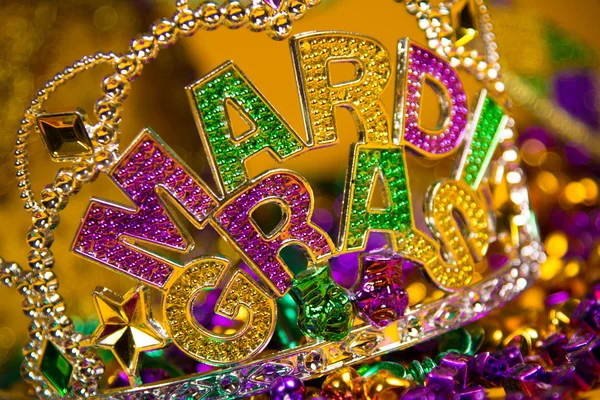 Mardi Gras crown decoration — Stock Photo, Image