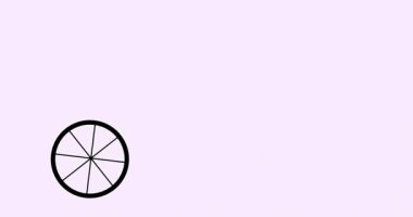 animated abstract minimal sushi logo from sushi sticks and lettering