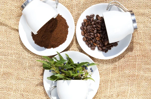 Tazas con café —  Fotos de Stock