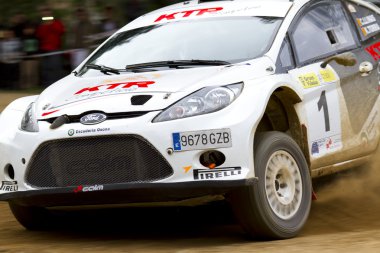 Catalonia Ralli Şampiyonası zemin