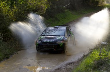 Catalonia Ralli Şampiyonası zemin