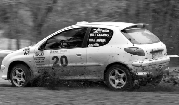 Campionato Catalogna Rally terra — Foto Stock